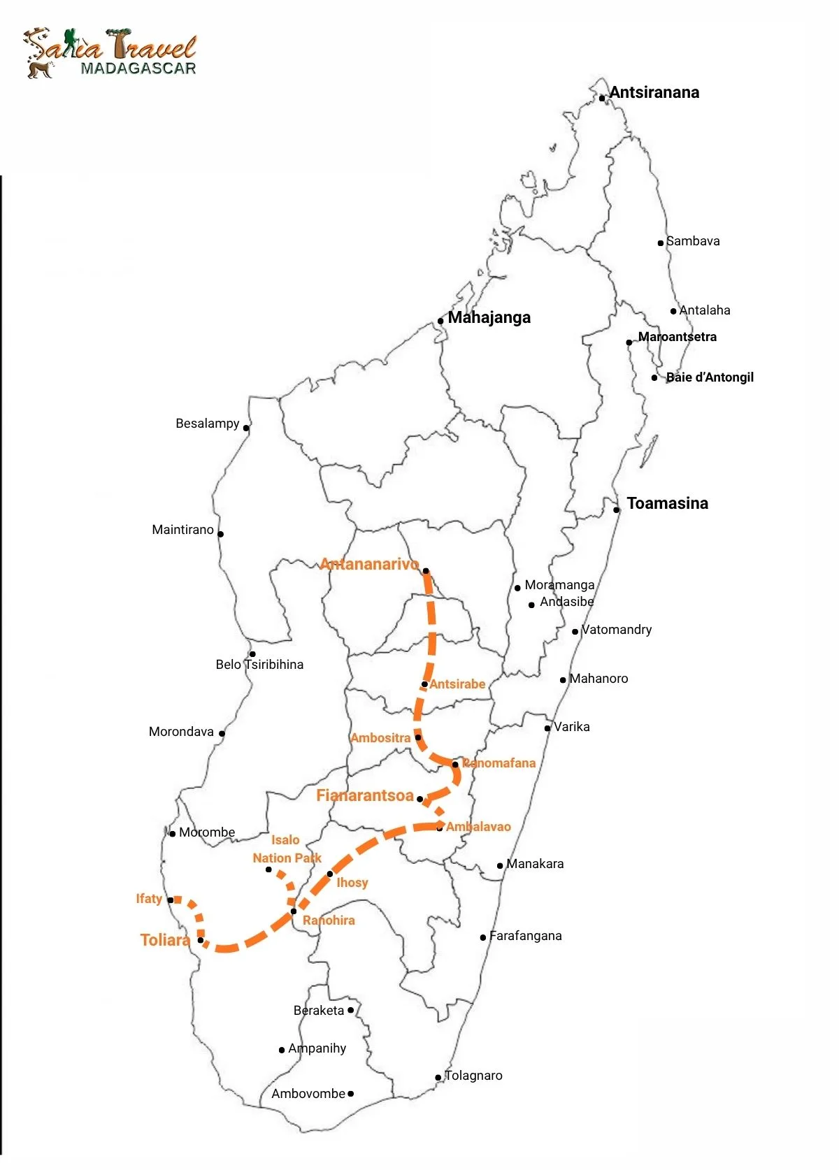 The fabulous southern route